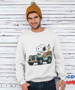 Excellent Snoopy Jeep T Shirt 1
