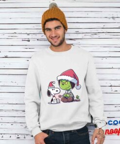 Exciting Snoopy Grinch Movie T Shirt 1