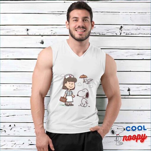 Exciting Snoopy Nurse T Shirt 3