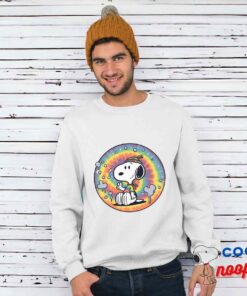 Exciting Snoopy Tie Dye T Shirt 1