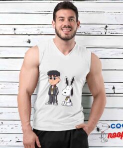 Exclusive Snoopy Bad Bunny Rapper T Shirt 3
