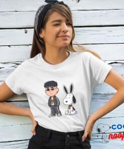 Exclusive Snoopy Bad Bunny Rapper T Shirt 4