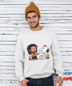 Exclusive Snoopy Bob Marley T Shirt 1