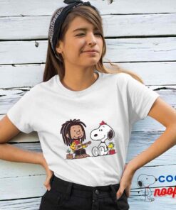 Exclusive Snoopy Bob Marley T Shirt 4