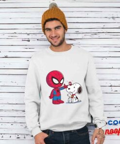 Exquisite Snoopy Spiderman T Shirt 1
