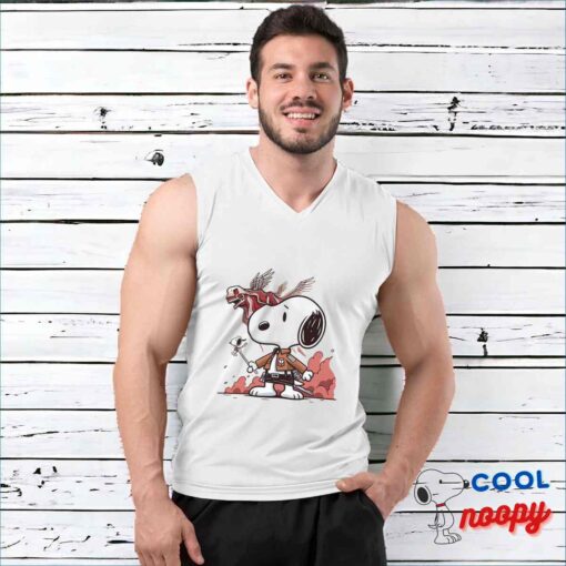 Eye Opening Snoopy Attack On Titan T Shirt 3