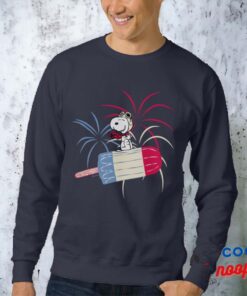 Flying Ace Snoopy On Ice Pop Sweatshirt 1