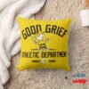 Good Grief Athletic Department Throw Pillow 8