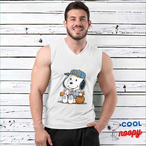 Gorgeous Snoopy Baseball T Shirt 3