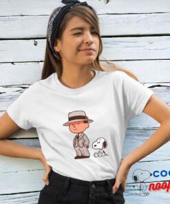 Gorgeous Snoopy Casablanca Movie T Shirt 4
