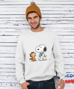 Gorgeous Snoopy Garfield T Shirt 1