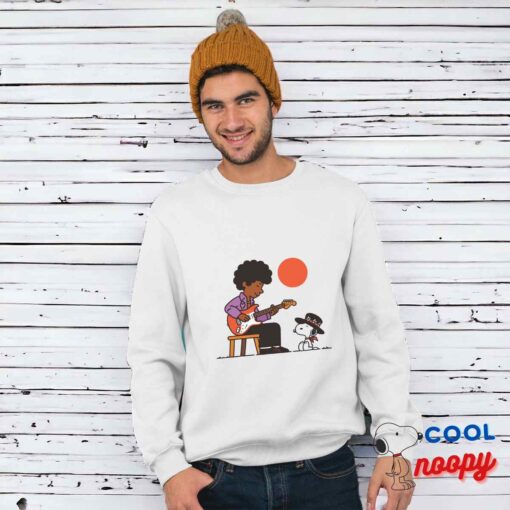 Gorgeous Snoopy Jimi Hendrix T Shirt 1