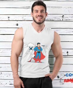 Gorgeous Snoopy Superman T Shirt 3
