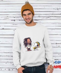 Impressive Snoopy Bob Marley T Shirt 1