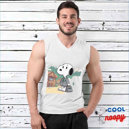 Impressive Snoopy Fendi T Shirt 3
