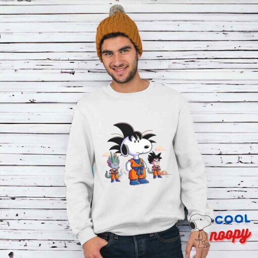 Inexpensive Snoopy Dragon Ball Z T Shirt 1