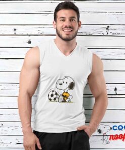 Inexpensive Snoopy Soccer T Shirt 3