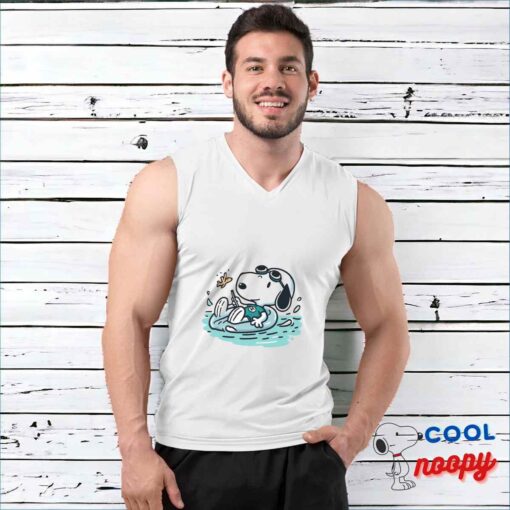 Inexpensive Snoopy Swim T Shirt 3