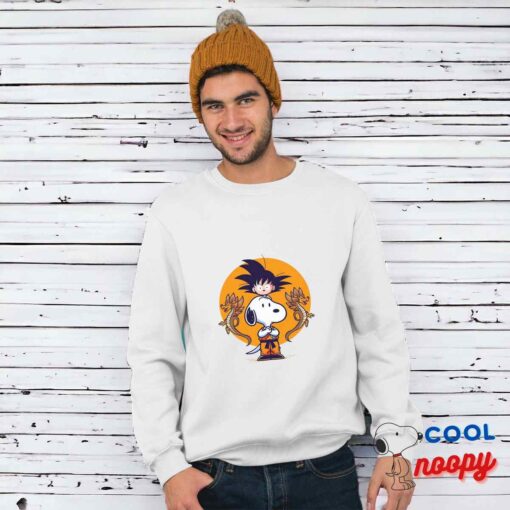 Inspiring Snoopy Dragon Ball Z T Shirt 1
