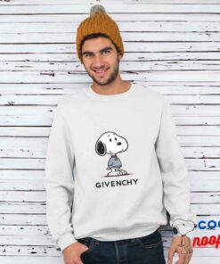 Inspiring Snoopy Givenchy Logo T Shirt 1