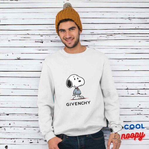Inspiring Snoopy Givenchy Logo T Shirt 1