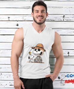 Inspiring Snoopy Skull T Shirt 3