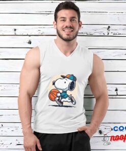 Irresistible Snoopy Basketball T Shirt 3