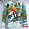 Jacksonville Jaguars Snoopy Dabbing The Peanuts Sports Ugly Christmas Sweater 1