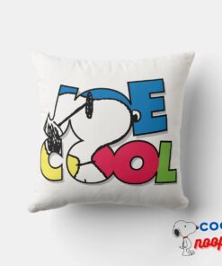 Joe Cool Name Picture Cutout Throw Pillow 4