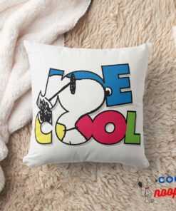 Joe Cool Name Picture Cutout Throw Pillow 8
