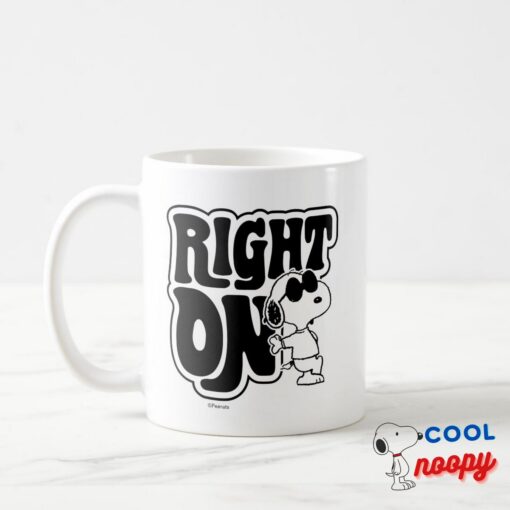 Joe Cool Right On Coffee Mug 4