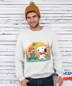 Last Minute Snoopy Super Mario T Shirt 1