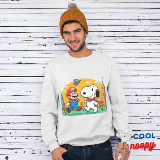 Last Minute Snoopy Super Mario T Shirt 1
