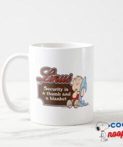 Linus Security Is A Thumb And A Blanket Coffee Mug 5
