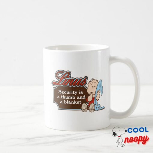 Linus Security Is A Thumb And A Blanket Coffee Mug 7