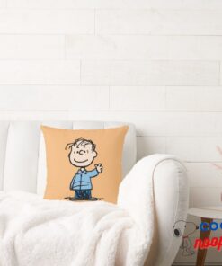 Linus Waving Throw Pillow 2