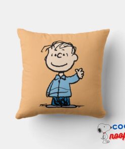 Linus Waving Throw Pillow 4