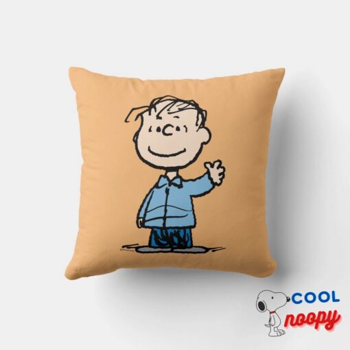 Linus Waving Throw Pillow 4