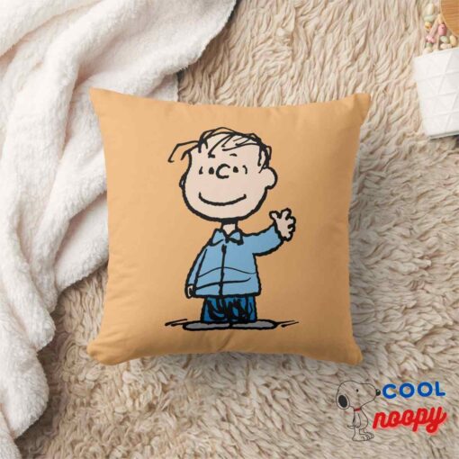 Linus Waving Throw Pillow 8