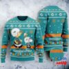 Miami Dolphins Peanuts Snoopy Charlie Brown Ugly Sweater 1