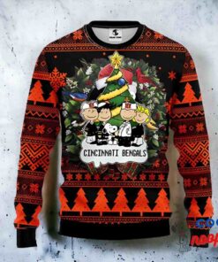 Nfl Cincinnati Bengals Snoopy Dog Ugly Christmas Sweater 1