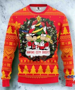 Nfl Kansas City Chiefs Snoopy Dog Ugly Christmas Sweater 1
