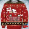 Nfl San Francisco 49ers Snoopy Peanuts Ugly Christmas Sweater 1