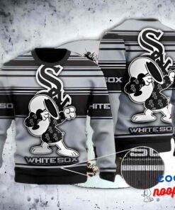 Nfl Snoopy Wearing A Chicago White Sox Ugly Christmas Sweater 1