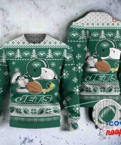 Nfl York Jets Snoopy Ugly Sweater Christmas 1