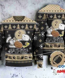 New Orleans Saints Nfl Snoopy Ugly Christmas Sweater 1