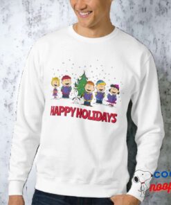 Peanuts Around The Christmas Tree Sweatshirt 1