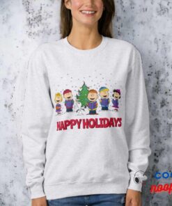 Peanuts Around The Christmas Tree Sweatshirt 2