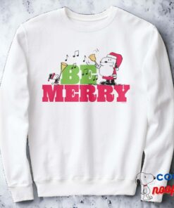 Peanuts Be Merry Christmas Sweatshirt 1
