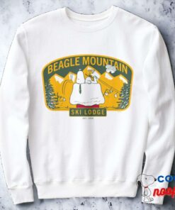 Peanuts Beagle Mountain Ski Lodge Sweatshirt 2